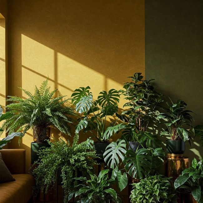 indoor plants service -