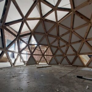 Glamping geodome 6-meter