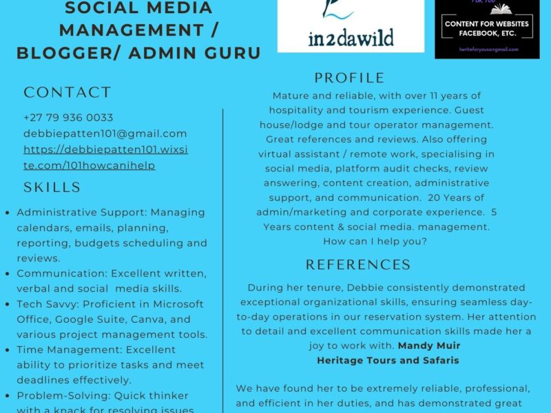 Guesthouse Boutique Hotel Relief Manager Cape Town