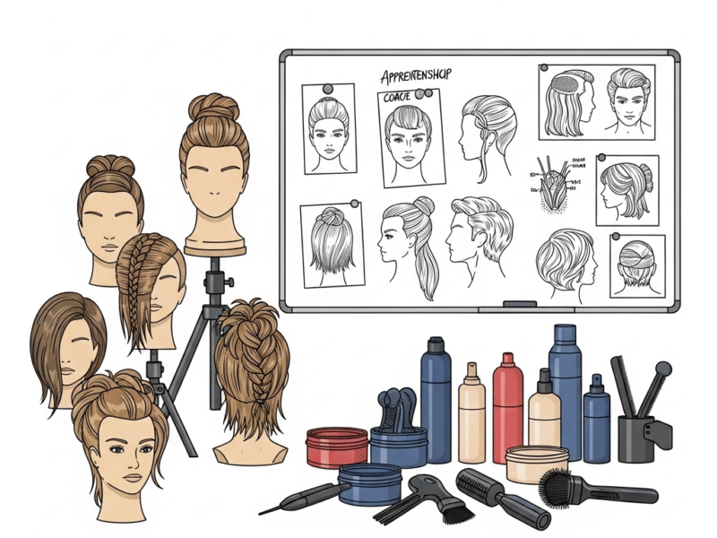 Skills mentorship for hairdressers and beauticians